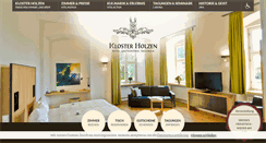 Desktop Screenshot of kloster-holzen.de
