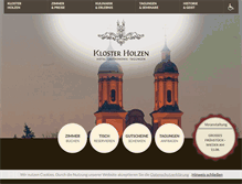 Tablet Screenshot of kloster-holzen.de